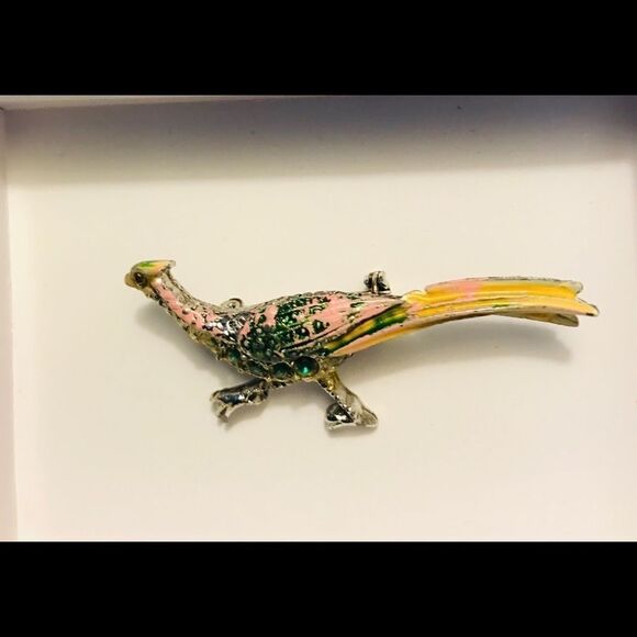 Vintage Bird 1950s Brooch - Picture 8 of 8
